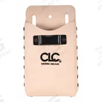 CLC Tool Pouch: For 2 in Belt Wd - Max, 1 Pockets, Tan (MPN 407). Key specifications — Closure Type: Open Top; Attachment: Belt Slot; Color: Tan; Brand: CLC.