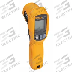 FLUKE Infrared Thermometer: FLUKE-62 MAX +, Avg/Difference/Max Temp/Min Temp, Adj @ 0.10 to 1.00. Key specifications — attr996392: Backlit Display; attr996407: Difference; attr996408: Low Temperature; attr996410: IEC 60825-1: Class 2; attr996414: 0.2°F; attr996767: FLUKE-62 MAX +; attr1019884: Tripod; attr1019885: Not Specified Intrinsically Safe.