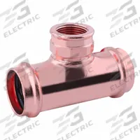 APPROVED VENDOR Crimp Tee Fitting: Tee, 1 1/4 in CTS x 1 1/4 in CTS x 3/4 in Pipe size, Copper (MPN 816ZC1). Key specifications — Brand: APPROVED VENDOR; Broad - Material for Bullet: Copper Or Bronze; Brand - Broad: APPROVED VENDOR.