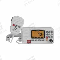 COBRA Marine Radio: VHF, Analog, DSC, 25 W, 12 Channels, IPX7, GPS, White, BlueBound, Waterproof (MPN 0190012-3). Key specifications — Radio Application: Marine; Product Type: Mobile Two Way Radio; Features: Class-D DSC Functionality for Emergencies; IP Rating: IPX7; Manufacturer Part Number: 0190012-3; Brand: COBRA; Standards: FCC; Radio Transmission: Analog.