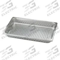 VOLLRATH Steam Table Pan: Full Size, Rectangular, 22 ga Gauge, 3.9 qt Capacity, NSF Certified (MPN 30013). Key specifications — Brand: VOLLRATH; Dishwasher Safe: No; NSF Certified: Yes; Product Type: Steam Table Pan; Manufacturer Part Number: 30013.