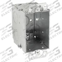 RACO Electrical Box: Steel, Steel Material & Nominal Size, 1 Gangs, 2 3/4 in Box Dp, 2 1/8 in Box Wd (MPN 567). Key specifications — Brand: RACO; Bracket Style: Without Bracket; Clamp Style: KO.