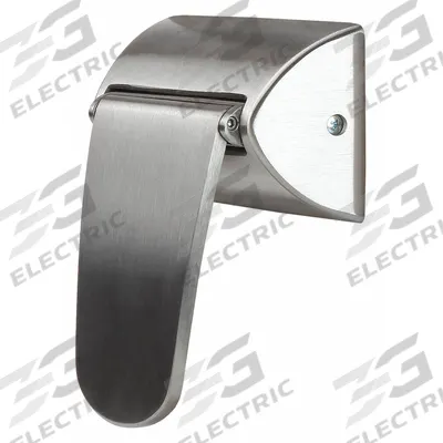 ABH Door Lockset: Passage Paddle Locksets, Brass, ADA Compliant