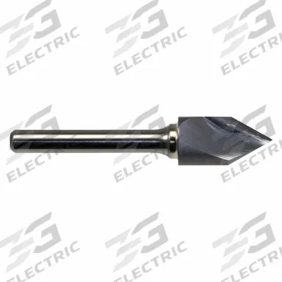 CLEVELAND Countersink: 60°, 1 Flute, 3/16 in Body Dia, 3/16 in Shank - Fast-Cutting Single-Flute Countersinks