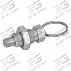 JW WINCO Indexing Plungers with Pull Ring: Steel Body w/ SS Plunger, M12 Thread (MPN 717-8-M12-AK-ST). Key specifications — Brand: JW WINCO.