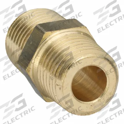 LEGRIS Metal Pipe Straight: Straight, 1/4 in x 1/4 in - Threaded High-Pressure Pipe Fittings