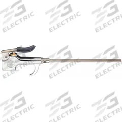 GUARDAIR Air Gun: Thumb-Lever Grip, Cast Zinc, 1/4 in Female NPT, 1 Nozzle(s), Straight, Focused (MPN 970003S). Key specifications — attr1328526: Cast Zinc; attr1328500: Extension and Nozzle; attr1328508: GUARDAIR; attr1328515: No; attr1328533: Yes.