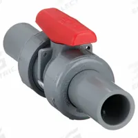 SPEARS Manual Two-Way Ball Valve: 3/4 in, CPVC, Straight, Socket x Socket, Std Port Ball Port, Tee (MPN 3632R-007C). Key specifications — Brand: SPEARS; Handle: Tee.