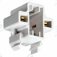 LEVITON Lampholder: Lamp Holder, 2-Pin (G23), 1 3/8 in Overall Lg, 75 W Watt, 600V AC Volt, White (MPN 26719-100). Key specifications — attr234509: 2-Pin (G23); attr234515: 600V AC; attr327041: Lamp Holder; attr239872: LEVITON; attr234516: White; attr234535: Quick-Connect 18AWG Solid or Stranded Tinned Termination.