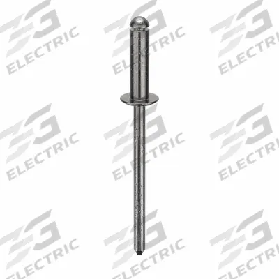 APPROVED VENDOR Blind Rivet,1.549" L,0.125" dia,PK500: Inch, 1 35/64 in Overall Lg, 29/64 in Body Lg - Domed-Head Blind Rivets