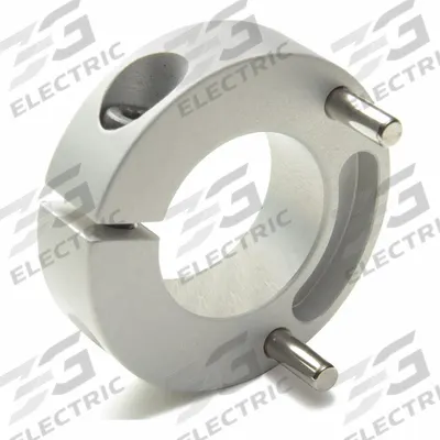 RULAND MANUFACTURING Controlflex Coupling Hub: 1.5° Angular Misalignment, 0.03 in Axial Motion - Single Insert Hubs for Round Shafts