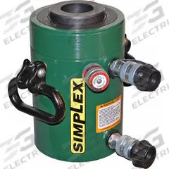 SIMPLEX Hollow Hydraulic Ram: 64 ton Nominal Capacity, 10 1/8 in Nominal Stroke Lg, 2.13 in, RCD (MPN RCD6010A). Key specifications — attr1099385: 2.13 in.