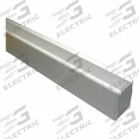 HADRIAN Headrail: Aluminum, Anodized Aluminum, 96 in Overall Ht, 1 3/4 in Overall Wd (MPN 620096). Key specifications — Compatible Partition Material: Plastic; Finish: Anodized Aluminum; Component Type: Headrail; Brand: HADRIAN.