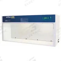 AIRCLEAN SYSTEMS Laminar Flow Clean Bench: AirClean Systems, 96 in Overall Wd, 30 in Overall Dp (MPN AC8000HLFSW). Key specifications — Assembly: Fully Assembled; Brand: AIRCLEAN SYSTEMS; Base/Stand Included: Yes; Work Surface Included: Yes.