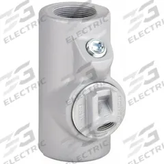 Sealing Fitting - Vertical: Iron, 1 1/2 in Trade Size, Female, 6 1/4 in Overall Lg (MPN EYDEF150). Key specifications — Brand: APPLETON ELECTRIC; Connection Type: Threaded; Thread Gender: Female; Ends - Hazardous Fittings: 1-1/2 in FNPT x 1-1/2 in MNPT; Material: Iron; Hazardous Location Rating: Class III; Thread Type: NPT; Standards: CSA C22.2 No 30.