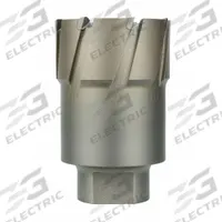 MILWAUKEE Annular Cutter: 2 5/8 in Cutter Dia, 2 in Max Cutting Dp, Pilot Pin Included, Bright (MPN 49-57-2620). Key specifications — attr253884: Yes; attr253885: Bright; attr253886: Carbide; attr253888: Fractional Inch; attr277149: MILWAUKEE.
