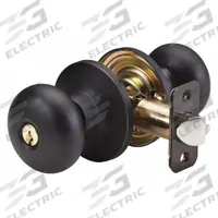 MASTER LOCK Door Lockset: Office Knob Locksets, Bronze (MPN BC0112PKA). Key specifications — Lockset Style: Biscuit.