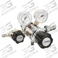HARRIS High Purity Gas Regulator: Two Stage, CGA 580 Inlet, 1/8" Tube Outlet, 50 psig (MPN KH1124). Key specifications — Brand: HARRIS; Manufacturer Part Number: KH1124; Diaphragm Material: 302 Stainless Steel; Outlet Connection: 1/8" Tube; Inlet Connection: CGA 580.