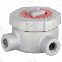 Conduit Outlet Body: Iron, GU, 1/2 in Trade Size, L Body, 19 cu in Body Capacity (MPN GUL50). Key specifications — Series: For Standard Body; Compatible Conduit Trade Size: 1/2 in; Thread Gender: Female; Hub Style: Threaded; Cover Included: Yes; Body Style: L; Connection Type: Threaded; Back Type: Round.