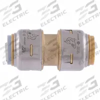 SHARKBITE MAX Push-Fit Adapter Fitting: 1/2 in OD x 1/2 in OD x 1/2 in Pipe Size, Push-to-Connect (MPN UR4008). Key specifications — Brand: SHARKBITE MAX.