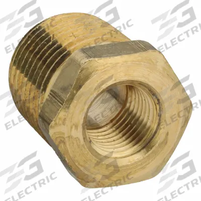 PARKER Metal Pipe Straight: Straight, 1/4 in x 1/2 in - Threaded High-Pressure Pipe Fittings