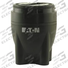 EATON Mounting Base: Tower Light Base, For SL4, 2 1/2 in Overall Ht, 1 9/16 in Overall Dia (MPN SL4-PIB-IMH). Key specifications — Brand: EATON; Compatible with Series: SL4; Connection Type: Spring-Loaded Terminal; Housing Color: Black; IP Rating: IP66; Mounting Location: Pole Mount; Manufacturer Part Number: SL4-PIB-IMH; Includes: External Fixing Holes.