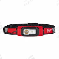 MILWAUKEE Rechargeable Headlamp: Rechargeable, 600 lm Max. Brightness, 30 hr Max Run Time, Black/Red (MPN 2116-21). Key specifications — attr1391544: USB Cord; attr1391546: MILWAUKEE; attr1440309: Includes 1 C.
