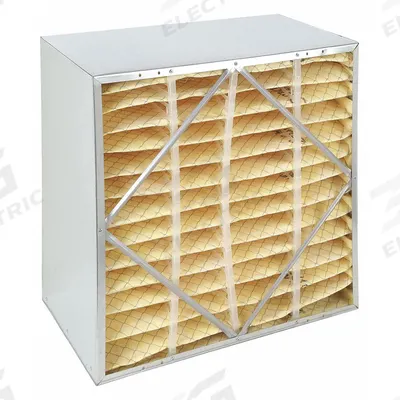 GRAINGER Rigid Cell Air Filter: 20 in x 20 in x 12 in, Fiberglass, No Header - MERV 13 Rigid Cell Air Filters
