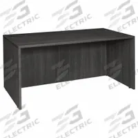 REGENCY Credenza: Melamine, Ash Gray, 0 Pedestals, 1 Drawers, 60 in Overall Wd, 29 in Overall Ht (MPN LDS6030AG). Key specifications — Desktop Material: Melamine; Includes Modesty Panel: Yes; Kit Product Type: Credenza Shell; Desktop Color: Ash Gray; Brand: REGENCY; Frame Color: Ash Gray; Frame Material: Melamine; Product Type: Credenza Shell.