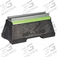 ZSI Cushion Support: Rubber Base, Galvanized Steel, 10.5 in Overall Lg, 10.5 in L x 5 in W Base Size (MPN CBN1S). Key specifications — Support Material: Steel; Base Material: Rubber; Base Size: 10.5 in L x 5 in W; Brand: ZSI.