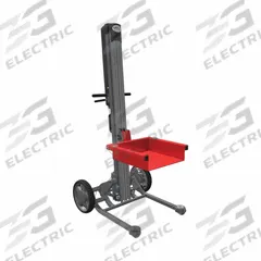 MAGLINER Powered Stacker: 350 lb, 60 in Max Lifting Ht, Fixed Fork, 19 in L x 21 1/2 in W Fork (MPN LPS6025NX1). Key specifications — Brand: MAGLINER; Lift Mechanism: Electric Screw Drive; Width Across Forks: 21.5 in.