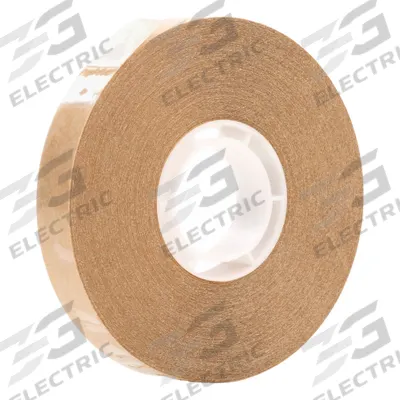 3M Transfer Tape: 1/2 in Wd, 36 yd Lg, 1.7 mil Thick, Kraft Paper, Acrylic - Reverse-Wound Adhesive Transfer Tape