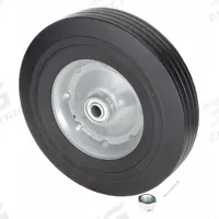 APPROVED VENDOR Wheel: 2 1/2 in Overall Ht, 300 lb Load Capacity, 2 1/2 in H x 10 in W, Rubber/Steel (MPN MH21VK4102G). Key specifications — Compatible Grainger Part Number: 21VK43; Manufacturer Part Number: MH21VK4102G; Accessory Type: Wheel Hub; Compatible with Product Type: Tilt Truck.