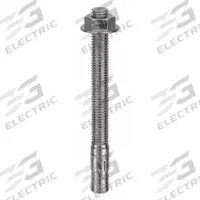 MKT FASTENING Wedge Anchor: 5 1/2 in Overall Lg, 1/2 in Dia, 1/2"-13 Thread Size, Plain, 10 PK (MPN 2712512). Key specifications — attr673140: MKT FASTENING; attr933664: Plain.