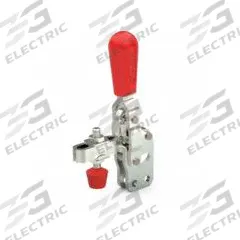 DE-STA-CO Hold-Down Clamp: Std Vertical Handle, Bar Base Mounting, 200 lbf Holding Capacity - Max (MPN 202-UB). Key specifications — attr668198: DE-STA-CO; attr668630: Neoprene.