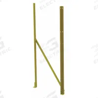 TRI-ARC Platform Support Leg: 5.8 ft Overall Ht, 24 in Overall Wd, Steel (MPN ULK0724). Key specifications — Material: Steel; Color: Yellow; Includes: Fasteners; Brand: TRI-ARC.