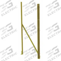 TRI-ARC Platform Support Leg: 5.8 ft Overall Ht, 24 in Overall Wd, Steel (MPN ULK0724). Key specifications — Material: Steel; Color: Yellow; Includes: Fasteners; Brand: TRI-ARC.