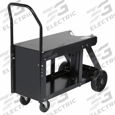 LINCOLN ELECTRIC Utility Cart: For 7 3/8 in Max Cylinder Dia, Caster - Lincoln Welder & Cylinder Rack Carts