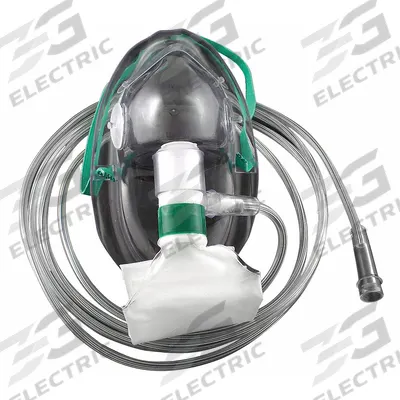 MEDSOURCE Non-Rebreather and Oxygen Mask: PVC - Non-Rebreather Masks