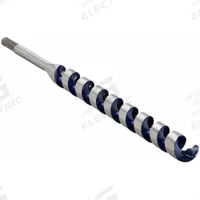 IRWIN Auger Drill Bit: 1 1/16 in Drill Bit Size, 17 in Overall Lg, Hex Shank, 7/16 in Shank Hex Size (MPN 4935572). Key specifications — attr255259: Ship Auger; attr255260: Carbon Steel; attr255261: PTFE; attr277197: IRWIN.