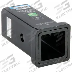 REESE Receiver Tube: 2 in Compatible Hitch Size, 5/8 in Inside Dia, 6 in Overall Lg, Steel (MPN 11080). Key specifications — Brand: REESE; Material: Steel.