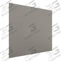 HADRIAN Partition Panel: Stainless Steel, Powder-Coated, Light Gray, 58 in Ht, 64 in Wd, 1 in Thick (MPN 53GR64-535). Key specifications — Door Swing: Right Hand In/Left Hand Out; Brand: HADRIAN; Color: Light Gray; Finish/Texture: Powder-Coated.