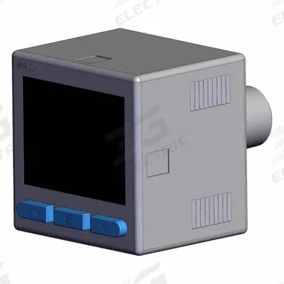 SMC High Precision Pressure Switch: 1/8 in Port Size, 1 Output/2 Output NPN/PNP Open Collector - High Precision Vacuum Pressure Switches