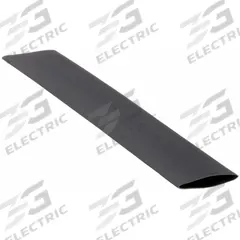 IDEAL Heat Shrink Tubing: 0.54 in I.D. Before Shrinking, 0.25 in I.D. After Shrinking, 6 in Lg, 5 PK (MPN 46-322). Key specifications — Color: Black; Brand: IDEAL.