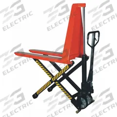 DAYTON High-Lift Pallet Jack: 3,000 lb, Steel, Std Fork, 46 in L x 27 in W Forks, Hand Pump (MPN 11K278). Key specifications — Lift Control: Hand Pump; Handle Type: D-Shaped; Brand: DAYTON.