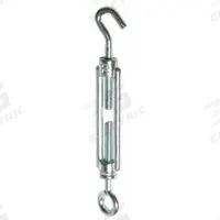 BIRD BARRIER Netting Turnbuckle: Netting Turnbuckle, Galvanized Steel, Silver, 1/2 in Dp, 10 PK (MPN nt-g100). Key specifications — Brand: BIRD BARRIER; Material: Galvanized Steel; Color: Silver.