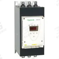 SCHNEIDER Soft Start: 230-440V AC, 140 A Output Current, With Bypass, IP00, 60/50 Hz, Three Phase (MPN ATS22C14Q). Key specifications — attr1380771: 230V AC; attr1380759: ATS22C14Q.