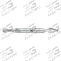 OSG Ball End Mill: Cobalt, Double End, 2 Flute, 3/32" Mill Dia, 9/32" LOC, 2-1/4" OAL (MPN 5717400)