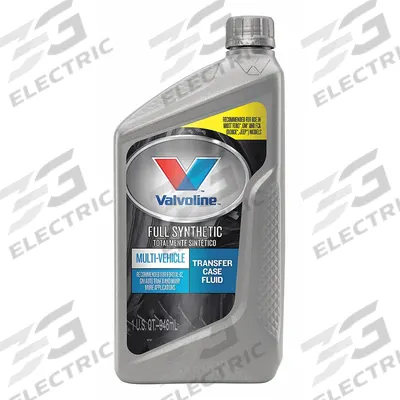 VALVOLINE Transfer Case Fluid: Synthetic, 1 qt Container Size, Bottle, 75W, 156 Viscosity Index - Heavy Equipment Hydraulic Oils