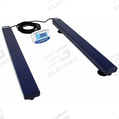 ADAM EQUIPMENT Industrial Bench Scales: 2,200 lb Wt Capacity - Imperial - Beam Scales